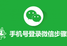 手机号登录微信步骤-系统迷