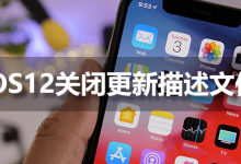ios12关闭更新描述文件-系统迷