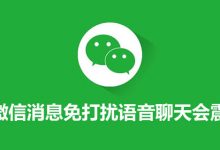 微信消息免打扰语音聊天会震动吗-系统迷
