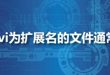 以avi为扩展名的文件通常是什么-系统迷