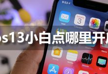 ios13小白点哪里开启-系统迷