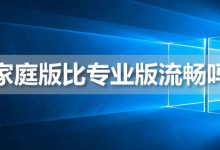 家庭版比专业版流畅吗-系统迷