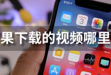 苹果下载的视频哪里找-系统迷