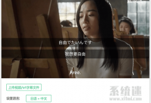 彩云小译视频翻译 网页版 在线生成中文字幕 支持日语英语-系统迷
