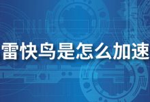 迅雷快鸟是怎么加速的-系统迷