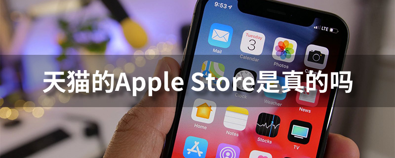 天猫的apple store是真的吗