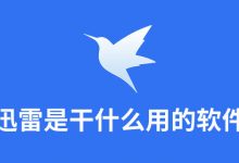迅雷是干什么用的软件-系统迷