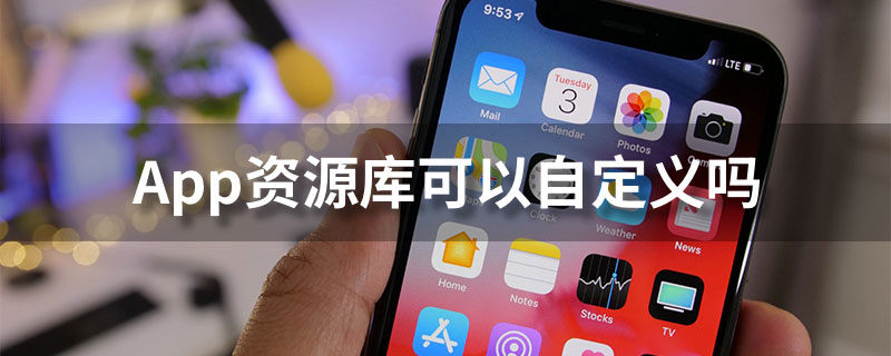 app资源库可以自定义吗